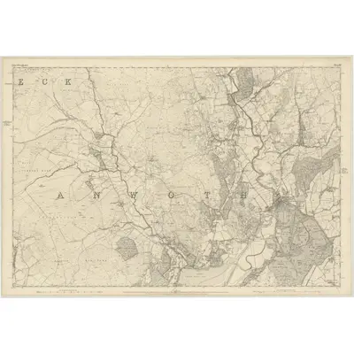 1849 Map of Kirkcudbrightshire, Sheet 43, 1854 Print