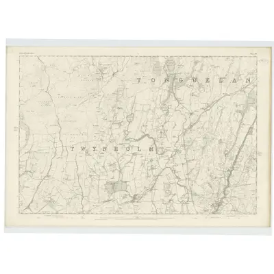 1848 Map of Kirkcudbrightshire, Sheet 44, 1852 Print