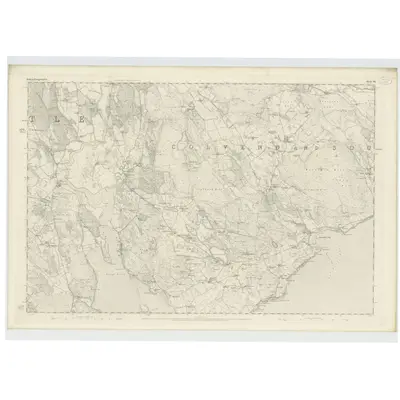 1849 Map of Kirkcudbrightshire, Sheet 46, 1854 Print
