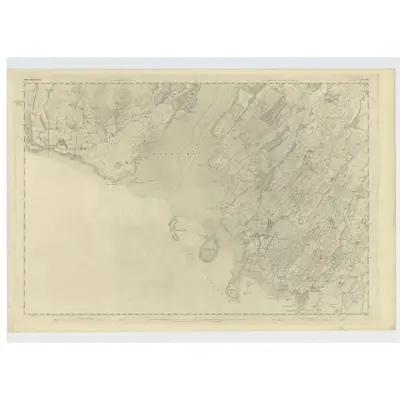 1850 Map of Kirkcudbrightshire, Sheet 49, 1854 Print