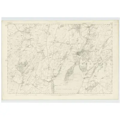 1850 Map of Kirkcudbrightshire, Sheet 50, 1854 Print