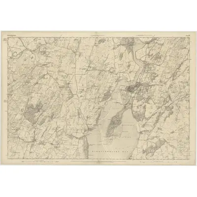 1850 Map of Kirkcudbrightshire, Sheet 50, 1854 Print