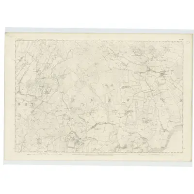 1849 Map of Kirkcudbrightshire, Sheet 51, 1854 Print