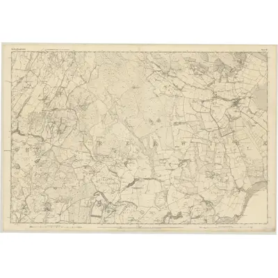 1849 Map of Kirkcudbrightshire, Sheet 51, 1854 Print