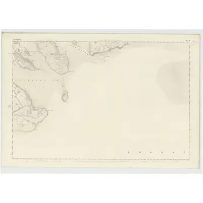 1848 Map of Kirkcudbrightshire, Sheet 52, 1854 Print