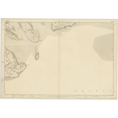 1848 Map of Kirkcudbrightshire, Sheet 52, 1854 Print