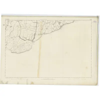 1849 Map of Kirkcudbrightshire, Sheet 55, 1854 Print