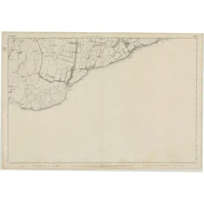 1849 Map of Kirkcudbrightshire, Sheet 55, 1854 Print