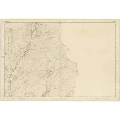 1850 Map of Kirkcudbrightshire, Sheet 6, 1853 Print