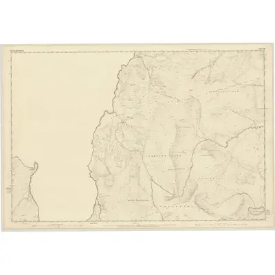 1850 Map of Kirkcudbrightshire, Sheet 8, 1853 Print