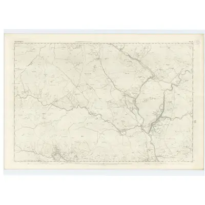 1849 Map of Kirkcudbrightshire, Sheet 9, 1853 Print