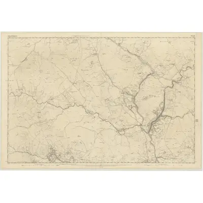 1849 Map of Kirkcudbrightshire, Sheet 9, 1853 Print