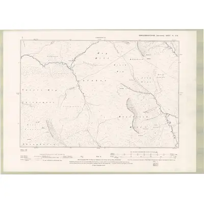 1893 Map of Kirkcudbrightshire Sheet IV.SW, 1895 Print