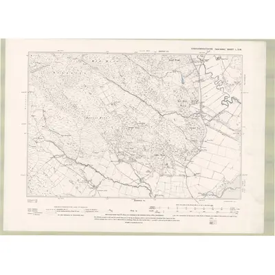 1893 Map of Kirkcudbrightshire Sheet L.SW, 1895 Print