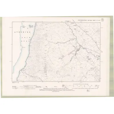 1894 Map of Kirkcudbrightshire Sheet VII.NW, 1895 Print