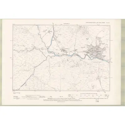 1894 Map of Kirkcudbrightshire Sheet VII.SE, 1895 Print