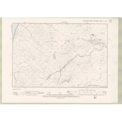 1894 Map of Kirkcudbrightshire Sheet VII.SW, 1895 Print