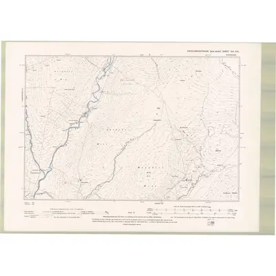 1893 Map of Kirkcudbrightshire Sheet VIII.NE, 1895 Print