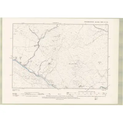 1894 Map of Kirkcudbrightshire Sheet VIII.SW, 1895 Print