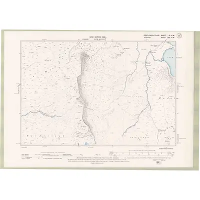 1894 Map of Kirkcudbrightshire Sheet XI.NW, 1896 Print