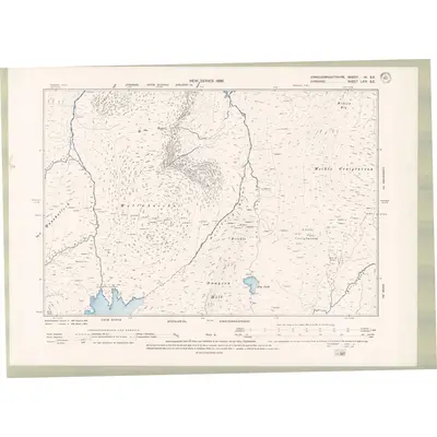 1894 Map of Kirkcudbrightshire Sheet XI.SE, 1896 Print