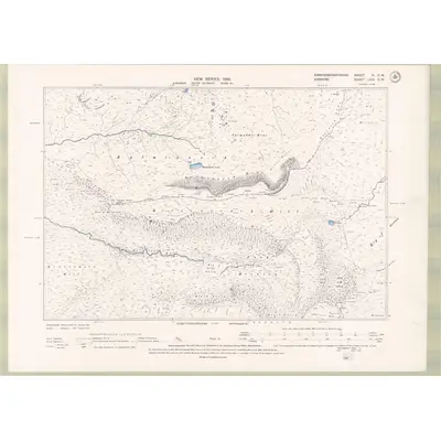 1894 Map of Kirkcudbrightshire Sheet XI.SW, 1896 Print