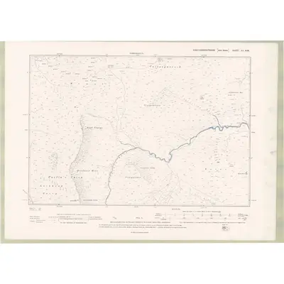 1894 Map of Kirkcudbrightshire Sheet XII.NW, 1895 Print