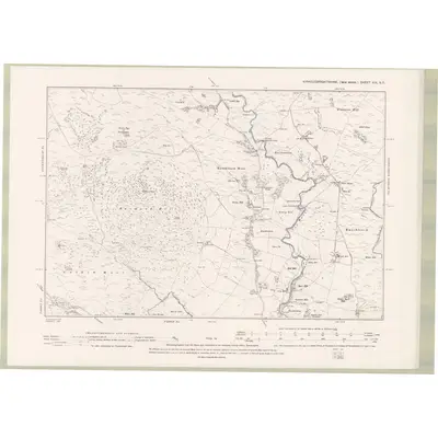 1893 Map of Kirkcudbrightshire Sheet XIX.SE, 1895 Print