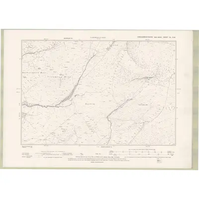 1894 Map of Kirkcudbrightshire Sheet XL.NW, 1896 Print