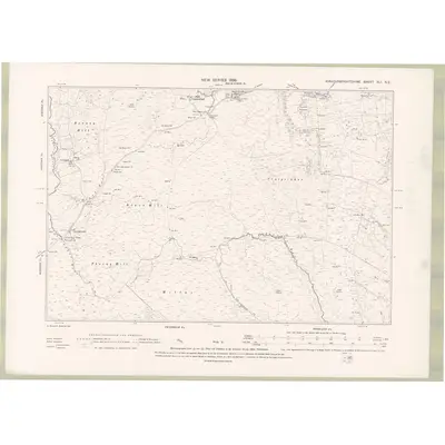 1894 Map of Kirkcudbrightshire Sheet XLI.NE, 1896 Print