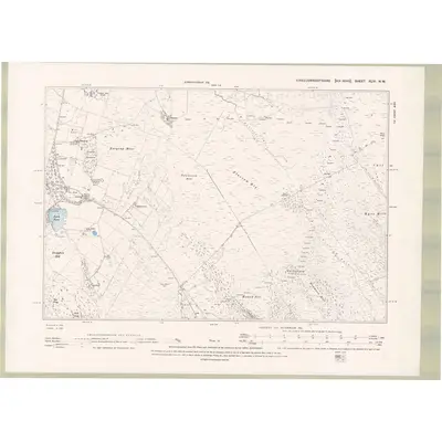 1893 Map of Kirkcudbrightshire Sheet XLIV.NW, 1895 Print
