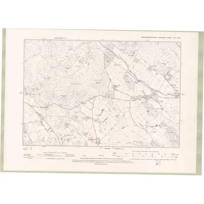 1893 Map of Kirkcudbrightshire Sheet XLIV.SW, 1895 Print