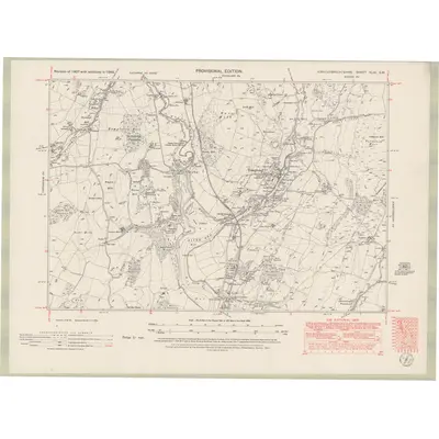 1946 Map of Kirkcudbrightshire Sheet XLIX.SW, 1951 Print