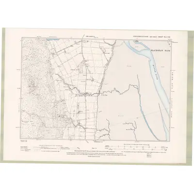 1893 Map of Kirkcudbrightshire Sheet XLV.NW, 1895 Print