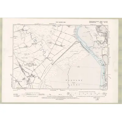 1894 Map of Kirkcudbrightshire Sheet XLVI.NE, 1896 Print