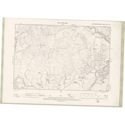 1894 Map of Kirkcudbrightshire Sheet XLVII.SE, 1896 Print