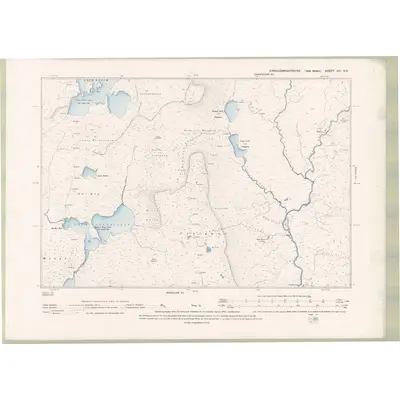 1894 Map of Kirkcudbrightshire Sheet XVI.NE, 1895 Print