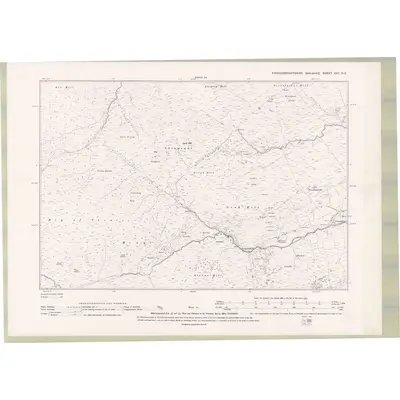 1894 Map of Kirkcudbrightshire Sheet XVII.NE, 1896 Print