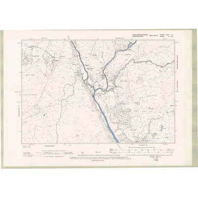 1894 Map of Kirkcudbrightshire Sheet XXIII.SE, 1896 Print
