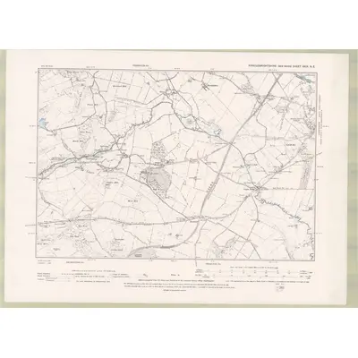1893 Map of Kirkcudbrightshire Sheet XXIX.NE, 1896 Print
