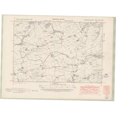1946 Map of Kirkcudbrightshire Sheet XXIX.NW, 1951 Print