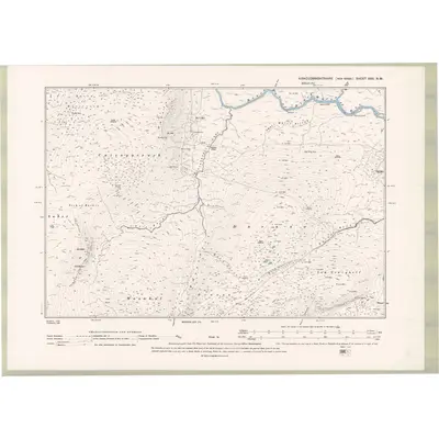 1894 Map of Kirkcudbrightshire Sheet XXV.NW, 1896 Print
