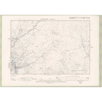 1894 Map of Kirkcudbrightshire Sheet XXXII.NW, 1896 Print