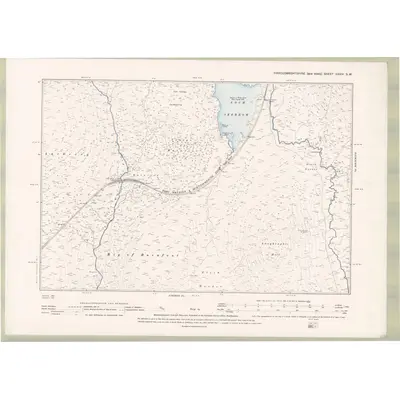 1894 Map of Kirkcudbrightshire Sheet XXXIV.SW, 1896 Print