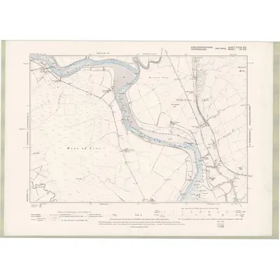 1894 Map of Kirkcudbrightshire Sheet XXXIX.SE, 1896 Print