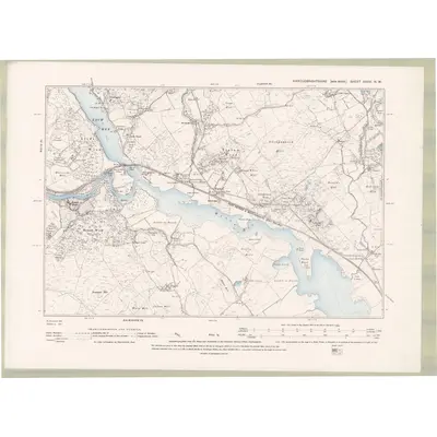 1894 Map of Kirkcudbrightshire Sheet XXXV.NW, 1895 Print