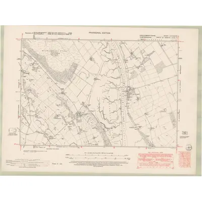 1946 Map of Kirkcudbrightshire Sheet XXXVIII.NW, 1951 Print