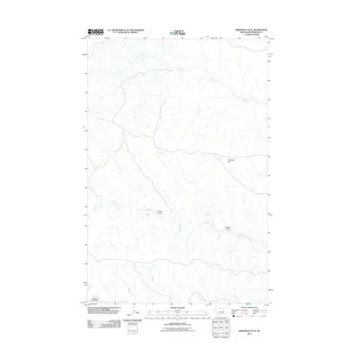 2011 Map of Kirkendal Flat, 2011 Print
