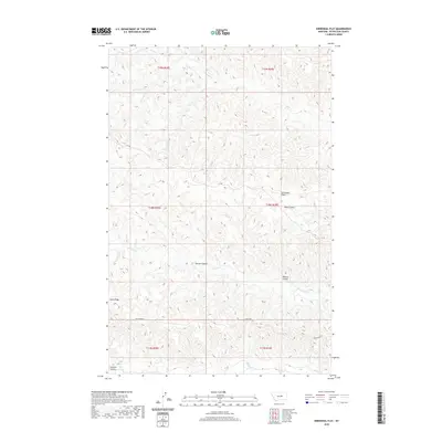 2020 Map of Kirkendal Flat, 2020 Print
