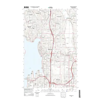 2014 Map of Kirkland, 2014 Print